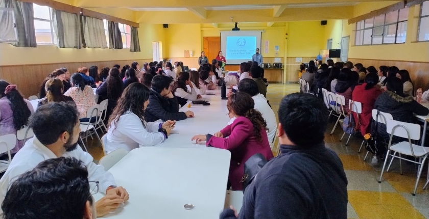 El Equipo de Salvaguarda Congregacional realizó una charla para los funcionarios/as del Colegio Santa María Eufrasia
